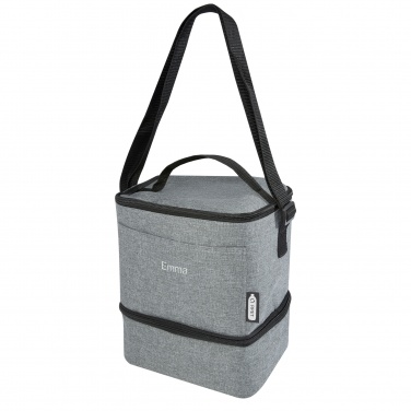 Logotrade promotional gift picture of: Tundra 9-can GRS RPET lunch cooler bag 9L
