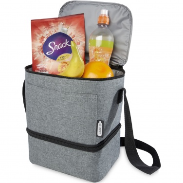 Logo trade advertising products picture of: Tundra 9-can GRS RPET lunch cooler bag 9L
