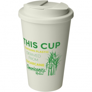Logo trade business gifts image of: Americano®­­ Renew 350 ml insulated tumbler with spill-proof lid