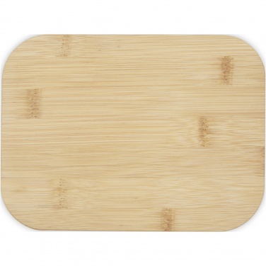 Logotrade promotional items photo of: Roby glass lunch box with bamboo lid