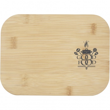 Logotrade promotional giveaways photo of: Roby glass lunch box with bamboo lid