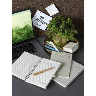 Logo trade promotional merchandise photo of: Dairy Dream A5 size reference recycled milk cartons spiral notebook