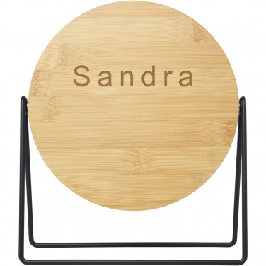 Logo trade corporate gifts picture of: Hyrra bamboo standing mirror