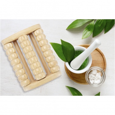 Logotrade promotional merchandise image of: Venis bamboo foot massager
