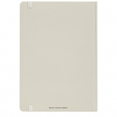 Logotrade promotional giveaway picture of: Karst® A5 stone paper hardcover notebook - lined