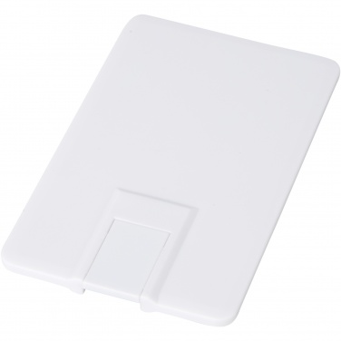 Logo trade promotional gift photo of: Duo slim 64GB USB drive with Type-C and USB-A 3.0