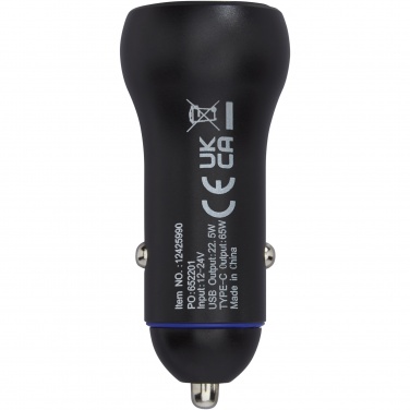 Logotrade promotional item picture of: Pilot dual 55W USB-C/USB-A car charger
