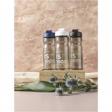 Logotrade promotional merchandise photo of: H2O Active® Eco Base 650 ml flip lid sport bottle