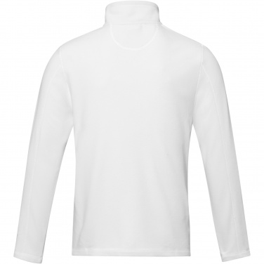 Logo trade corporate gift photo of: Amber men's GRS recycled full zip fleece jacket