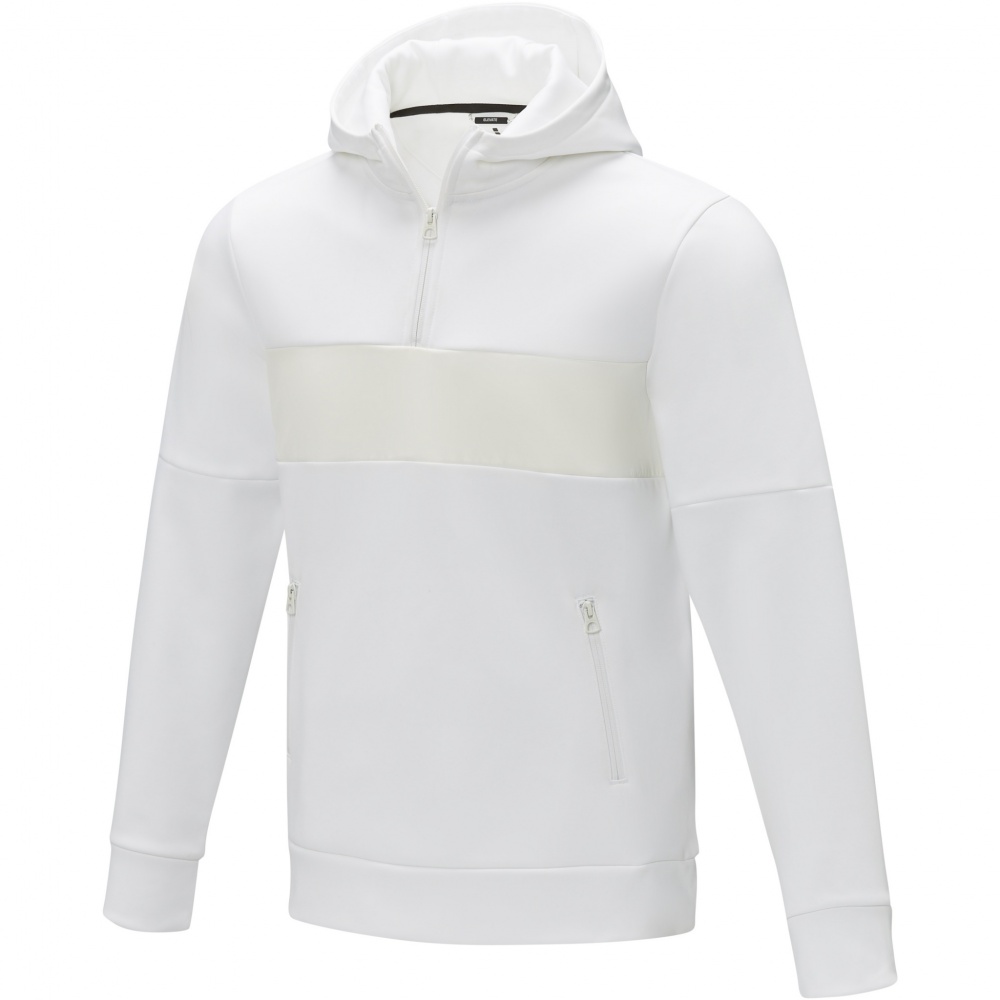 Logotrade advertising product picture of: Sayan men's half zip anorak hooded sweater