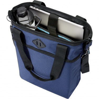 Logo trade business gift photo of: REPREVE® Our Ocean™ 15" GRS RPET laptop tote bag 12L
