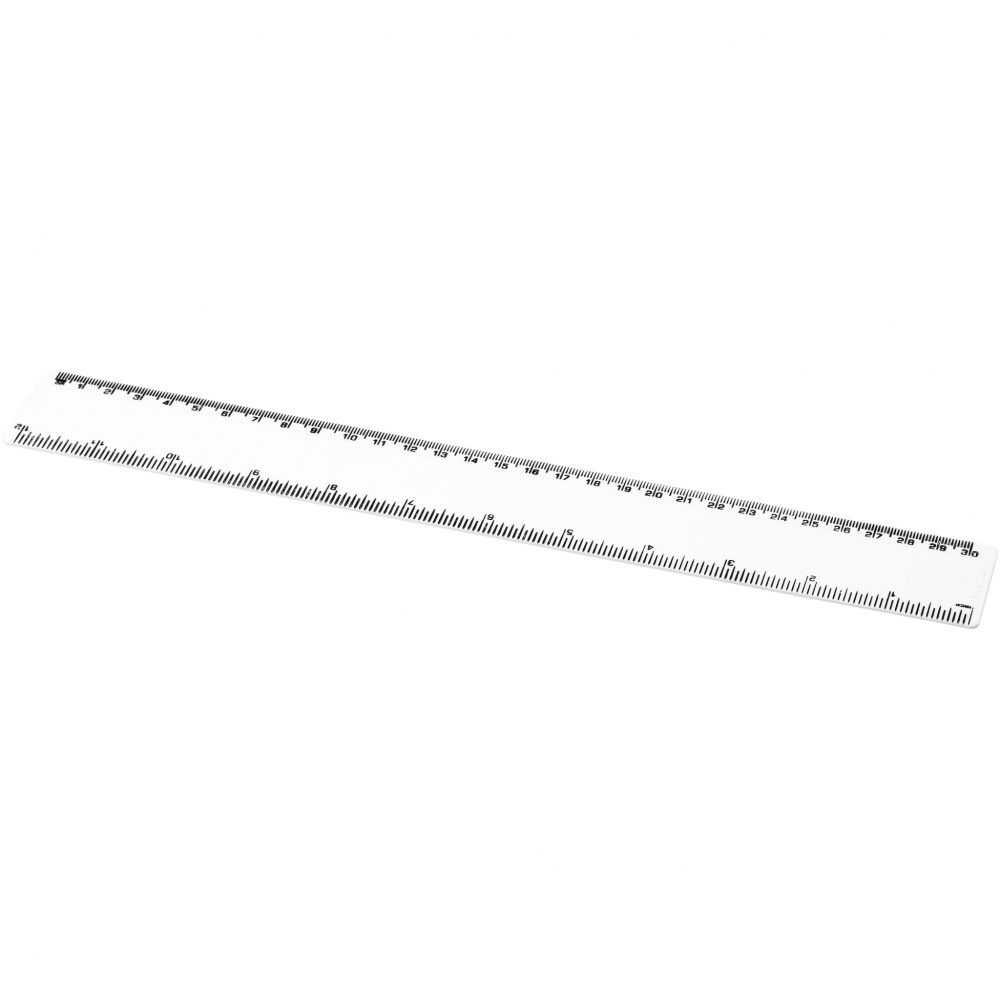 Logo trade promotional gift photo of: Refari 30 cm recycled plastic ruler
