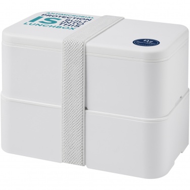Logo trade promotional products image of: MIYO Pure double layer lunch box
