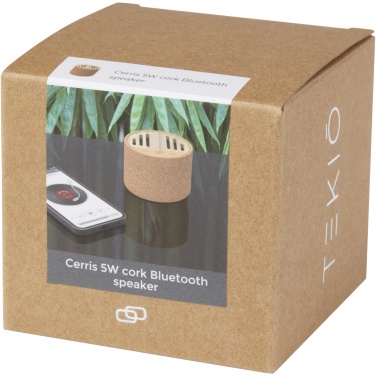 Logotrade advertising product picture of: Cerris 5W cork Bluetooth® speaker