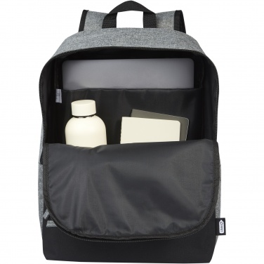 Logo trade promotional gifts picture of: Reclaim 15" GRS recycled two-tone laptop backpack 14L