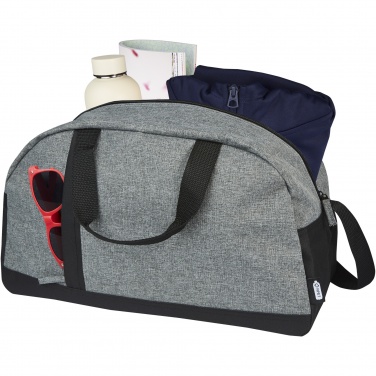 Logotrade promotional gift image of: Reclaim GRS recycled two-tone sport duffel bag 21L