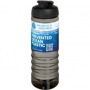 Logotrade advertising product picture of: H2O Active® Eco Treble 750 ml flip lid sport bottle