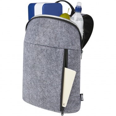 Logotrade advertising products photo of: Felta GRS recycled felt cooler backpack 7L