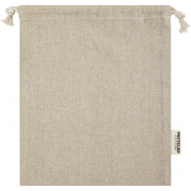 Logotrade promotional item picture of: Pheebs 150 g/m² GRS recycled cotton gift bag medium 1.5L