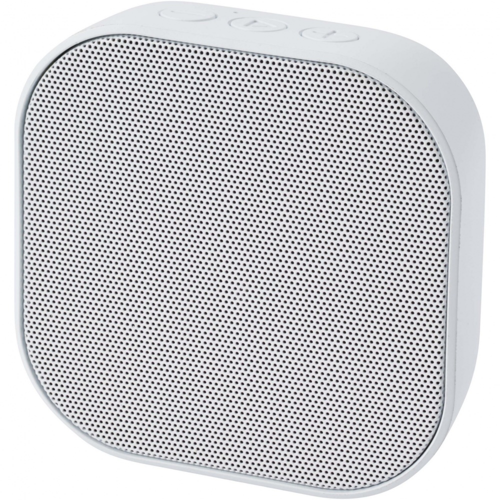 Logo trade promotional merchandise image of: Stark 2.0 3W mini RCS recycled plastic Bluetooth® speaker