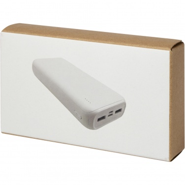 Logo trade promotional product photo of: Electro 20.000 mAh recycled plastic power bank 