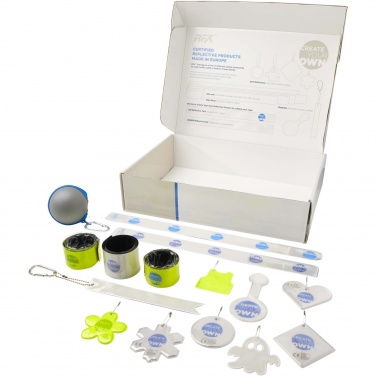 Logo trade promotional products image of: Reflective products sample box
