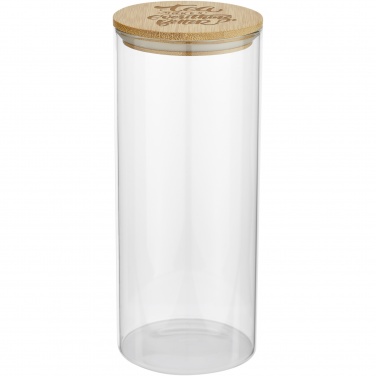 Logo trade corporate gifts image of: Boley 940 ml glass food container