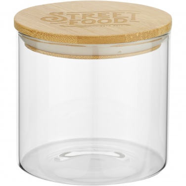 Logo trade advertising products picture of: Boley 320 ml glass food container