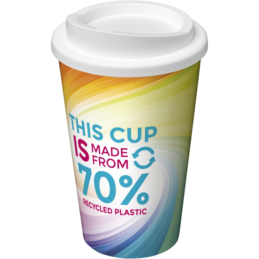 Logotrade promotional giveaways photo of: Brite-Americano® Eco 350 ml insulated tumbler