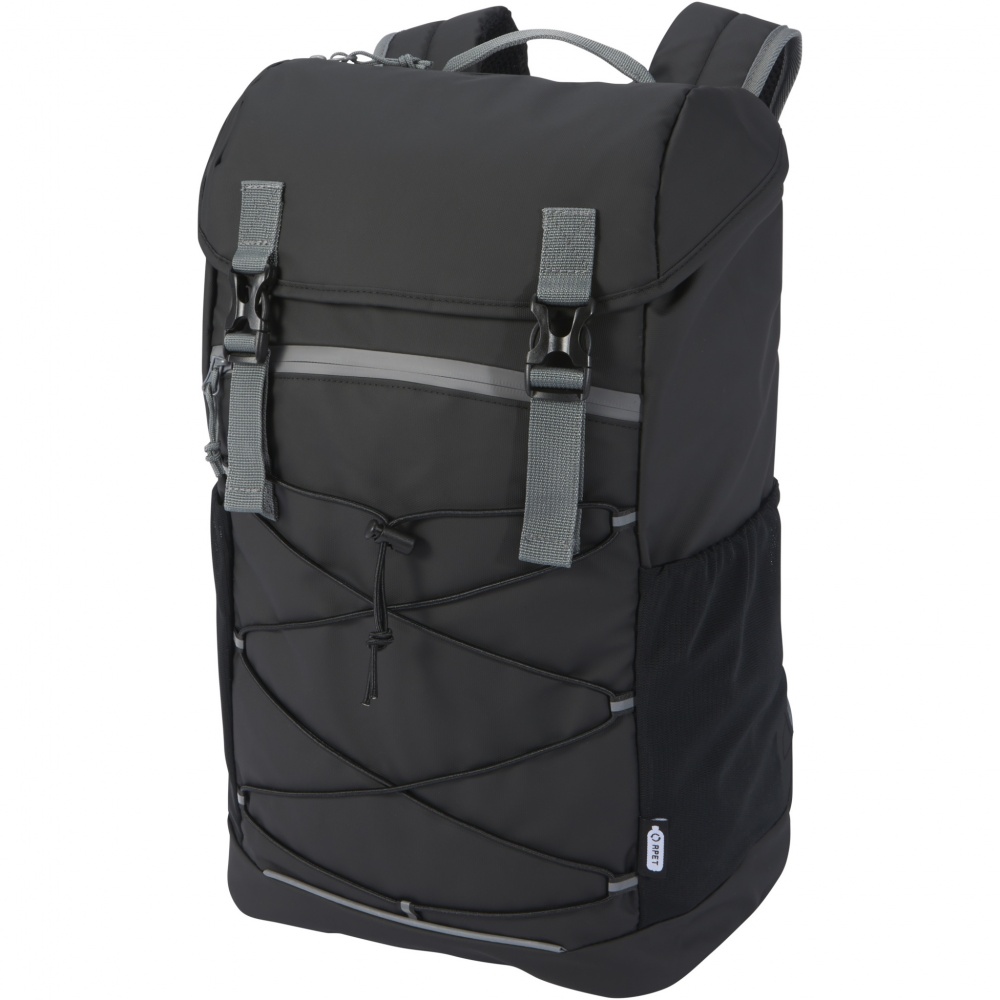 Logotrade advertising products photo of: Aqua 15.6" GRS recycled water resistant laptop backpack 23L