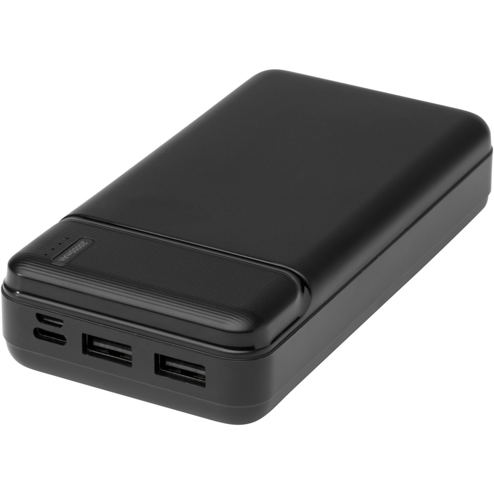 Logo trade promotional items image of: Loop 20.000 mAh recycled plastic power bank 