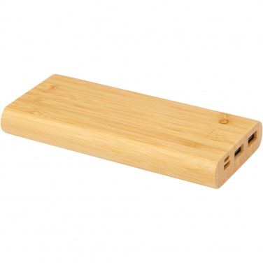 Logotrade promotional merchandise photo of: Tulda 10.000 mAh bamboo power bank