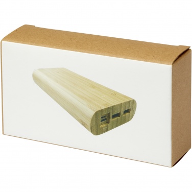 Logotrade corporate gift picture of: Tulda 20.000 mAh bamboo power bank