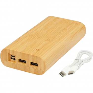 Logotrade promotional merchandise picture of: Tulda 20.000 mAh bamboo power bank