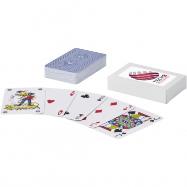 Logo trade promotional giveaways image of: Ace playing card set
