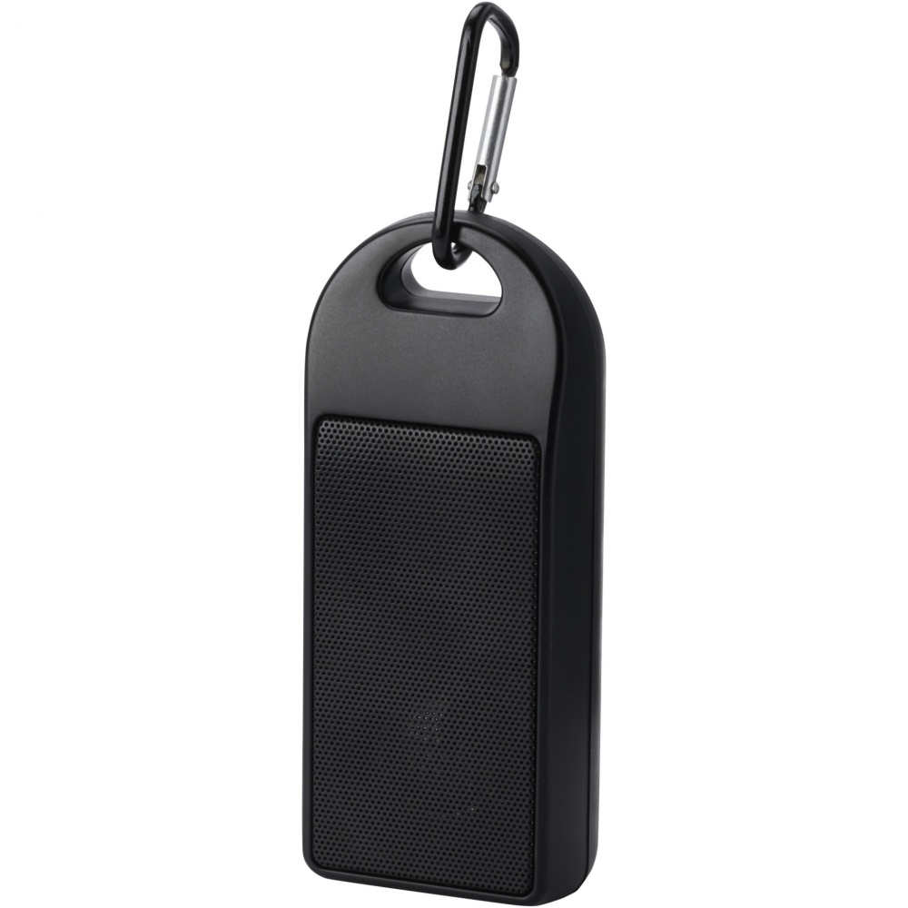 Logo trade advertising products picture of: Omni 3W IPX4 RCS recycled plastic Bluetooth® speaker