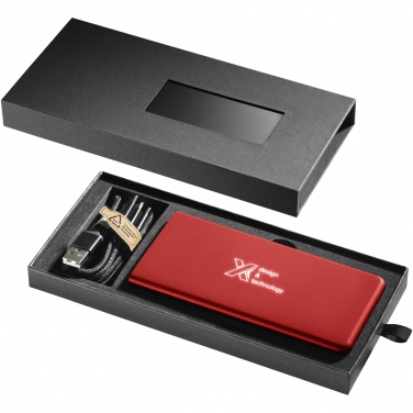 Logo trade promotional gifts image of: SCX.design P15 light-up 5000 mAh power bank