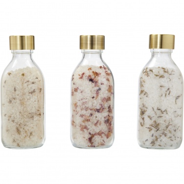 Logotrade promotional merchandise photo of: Wellmark Just Relax 3-piece 200 ml bath salt gift set