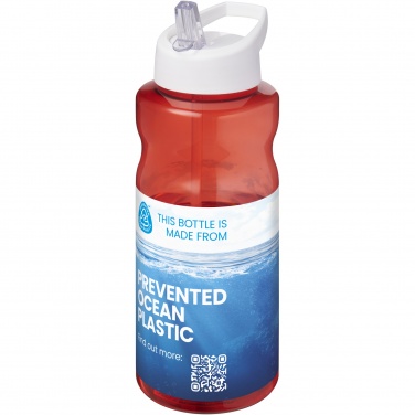 Logo trade corporate gifts picture of: H2O Active® Eco Big Base 1 litre spout lid sport bottle