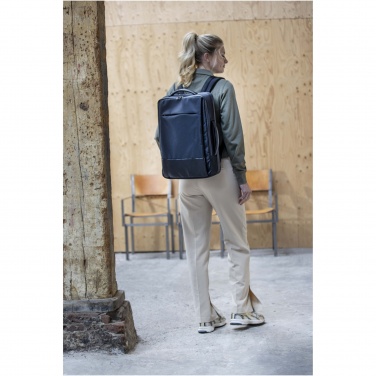 Logo trade corporate gift photo of: Expedition Pro 17" GRS recycled expandable laptop backpack 35L
