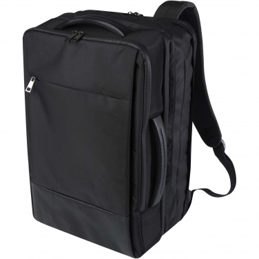 Logo trade corporate gifts image of: Expedition Pro 17" GRS recycled expandable laptop backpack 35L