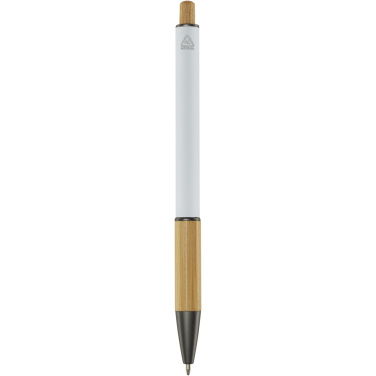 Logo trade promotional products image of: Darius recycled aluminium ballpoint pen