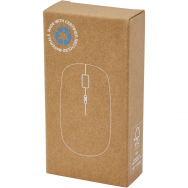 Logotrade promotional merchandise picture of: Menlo RCS recycled plastic wireless mouse 