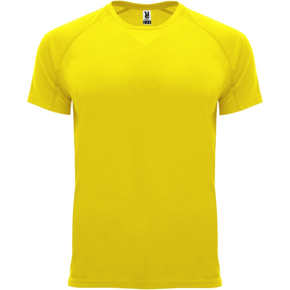 Logo trade promotional products image of: Bahrain short sleeve kids sports t-shirt