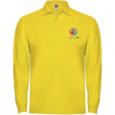 Logotrade promotional giveaway picture of: Estrella long sleeve men's polo