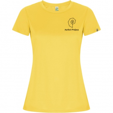 Logo trade advertising products picture of: Imola short sleeve women's sports t-shirt