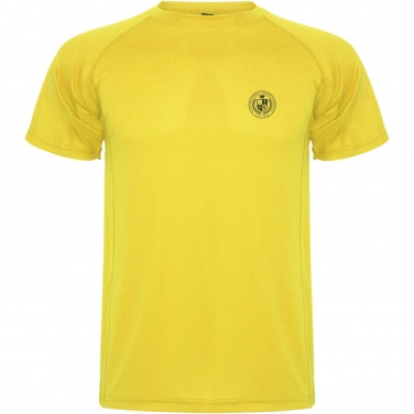 Logo trade promotional gifts image of: Montecarlo short sleeve kids sports t-shirt