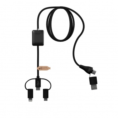 Logotrade promotional gift image of: SCX.design C48 CarPlay 5-in-1 charging cable 