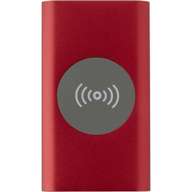 Logotrade promotional gift picture of: Juice 4000 mAh Type-C recycled aluminium wireless power bank 