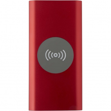 Logotrade promotional merchandise picture of: Juice 8000 mAh Type-C recycled aluminium wireless power bank